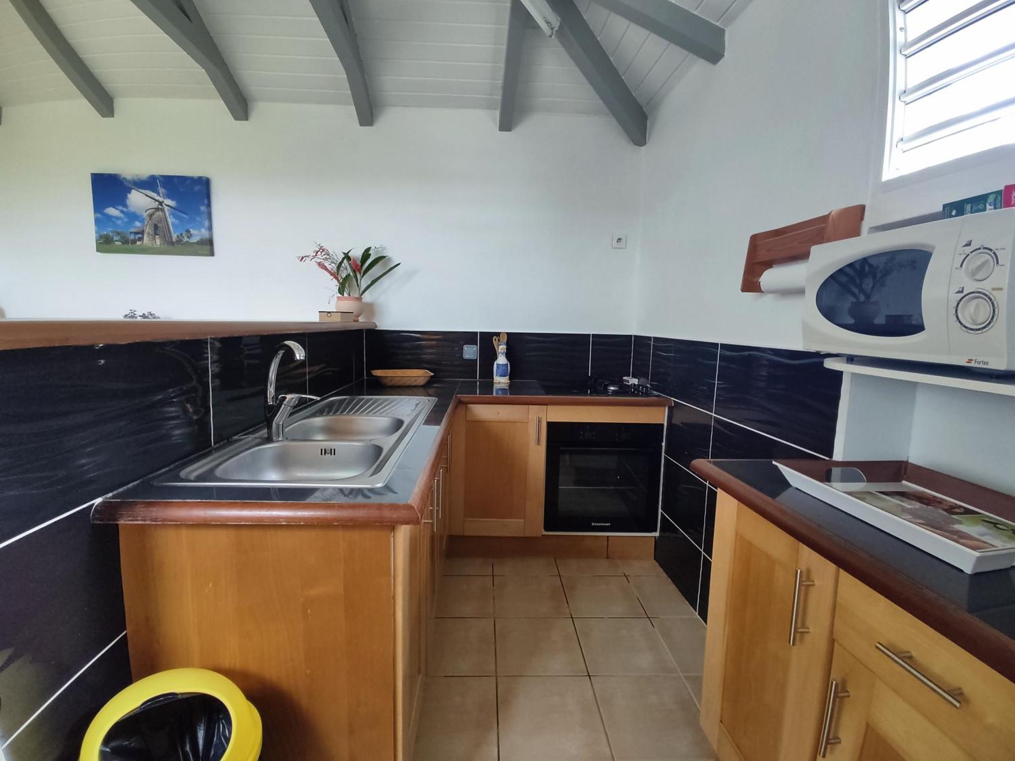 Bungalow With Sea View In Deshaies Phòng bức ảnh